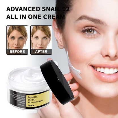 Snail Cream - Fading Wrinkle French Lines - Replenishment Firming Skin- Anti-Aging