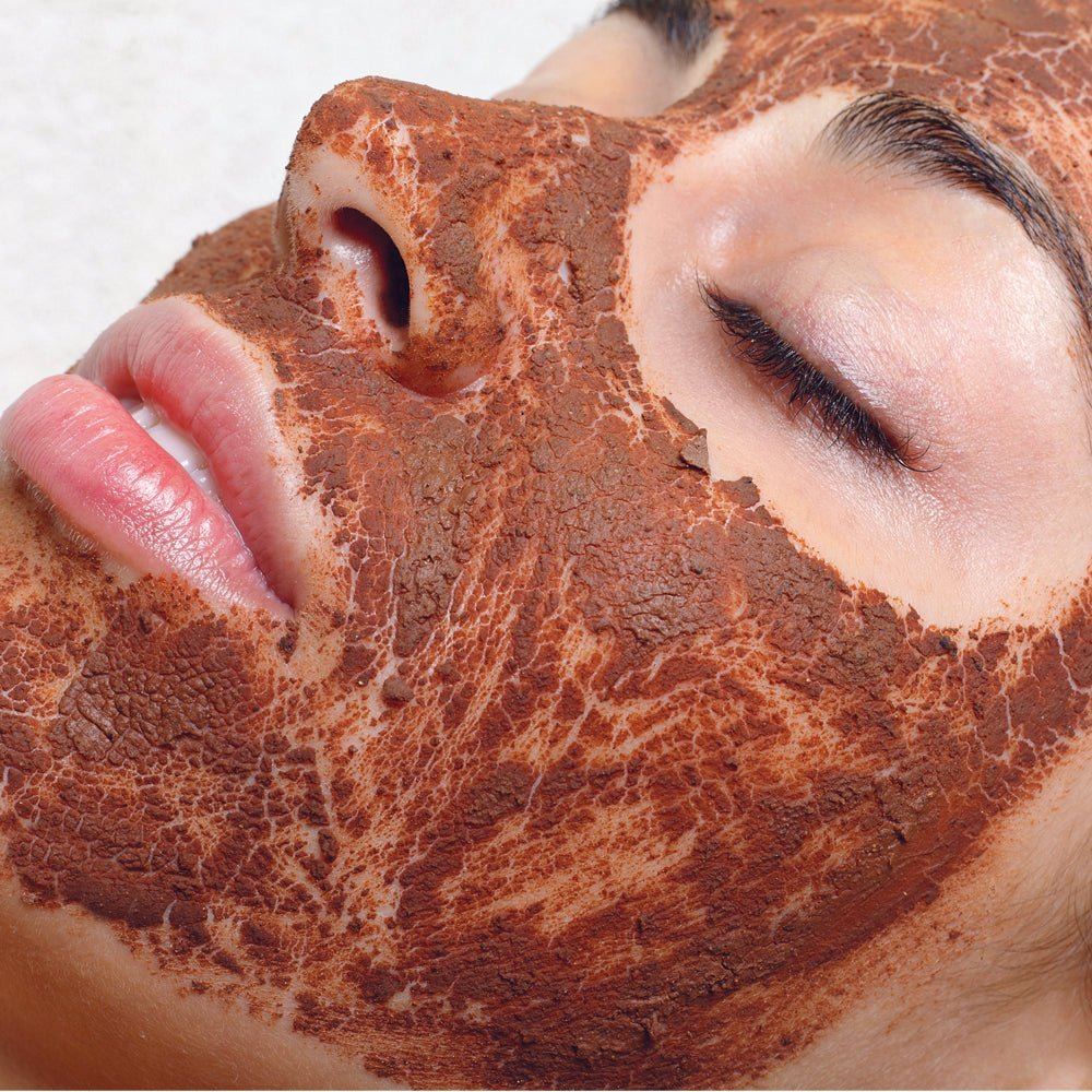 Organic Cocoa Mint Skin Tightening Face Mask Skin Brightener