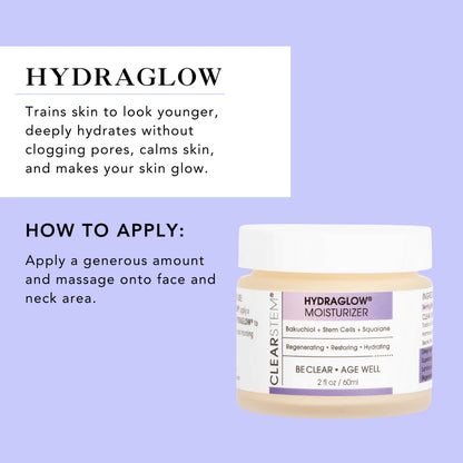 HYDRAGLOW™ Stem Cell Moisturizer (Anti-Aging, Anti-Acne)