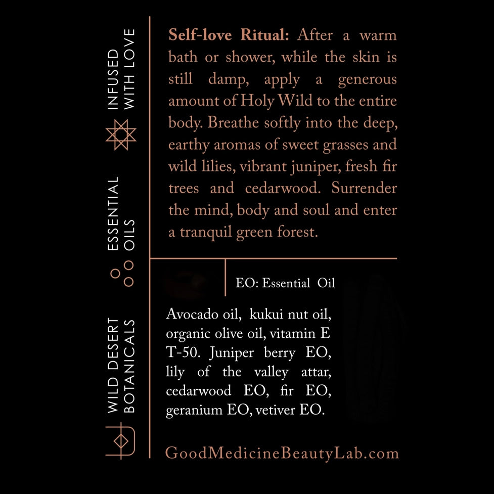 Holy Wild / Deep Forest Body Oil